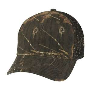 Hunter's Retreat Mesh Back Camouflage Cap Mossy Oak