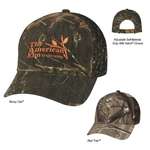 Custom Headwear - Hunter's Retreat Mesh Back Camouflage Cap