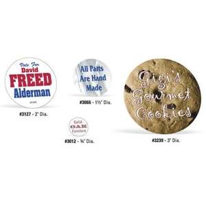 1" Circle Die Cut Roll Label 