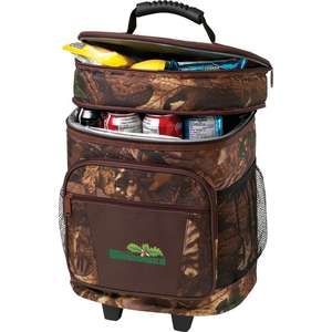 Custom Promotional 30 Can Camo Roller Cooler