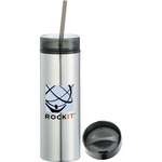 Wholesale Drinkware - Hot and Cold Skinny Stainless Tumbler - 15 oz.
