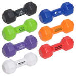 Imprinted Sport & Outdoor Stress Balls - Dumbbell Stress Ball