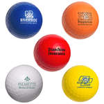 Custom Round & Shaped Stress Balls - Golf Ball Stress Ball