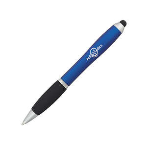 Custom Promotional Scripto Tech Dual Ballpoint Pen/Stylus