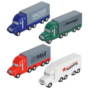 Custom Promotional Semi Truck Stress Ball