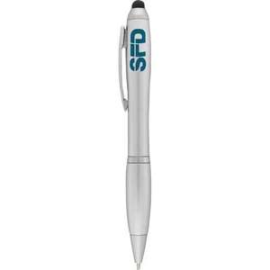 The Nash Pen with Stylus Silver
