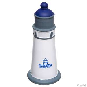 Custom Promotional Lighthouse Stress Ball