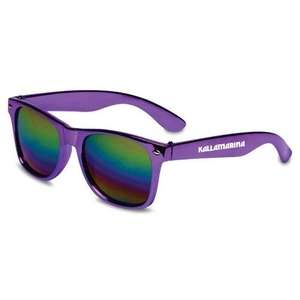 Hipster II Sunglasses Purple, Metallic