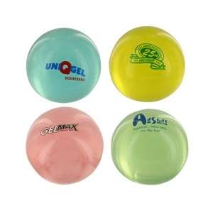 Custom Promotional Round Uniqgel Squeezer Stress Ball