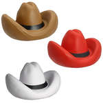 Logo Animated Stress Balls - Cowboy Hat Stress Ball