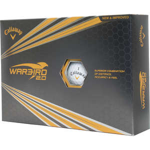 Custom Promotional Callaway Warbird 2.0 Golf Balls, Dozen