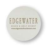Logo Coasters - 4" Round 60pt Pulp Board Coaster - Low Qty