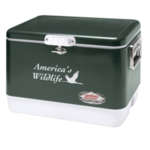 Custom Coolers & Insulated Bags - Coleman 54-Quart Classic Steel Belted Cooler