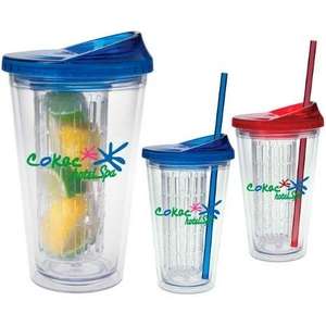 Custom Promotional Fruit Infusion Tumbler - 18 oz.