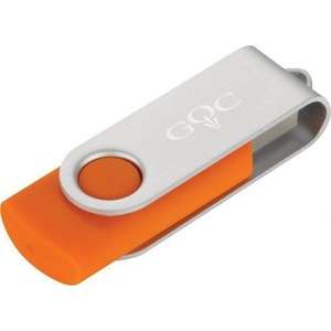 Memory XPS Rotate USB Flash Drive - 2GB Orange Similar to PMS-151