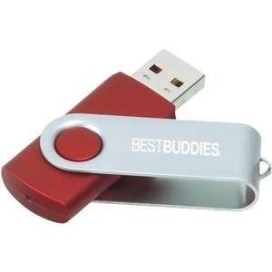 Memory XPS Rotate USB Flash Drive - 2GB Red Similar to PMS-201