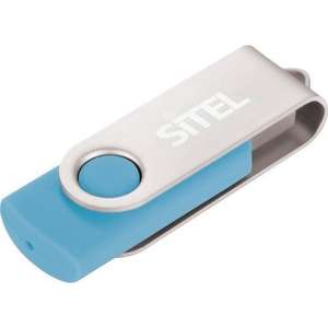 Memory XPS Rotate USB Flash Drive - 2GB Blue, Sky Similar to PMS-2985