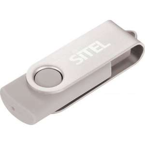 Memory XPS Rotate USB Flash Drive - 2GB Silver