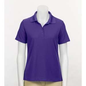 Women's Play Dry Performance Mesh Polo Purple