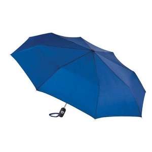 Totes Auto Open/Close Umbrella Blue, Navy