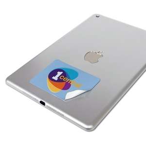 Custom Promotional MicroBuff TAB Microfiber Cleaning Cloth for Tablets, E-Readers, and Laptops