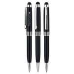 Business Stylus Pens - 2 in 1 Ballpoint Pen/Stylus - Black