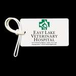 Customized Travel & Personal Care Items - Soft Flexible Vinyl Bag Tag - Super Rectangle