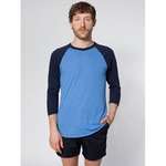 Business Apparel - American Apparel Adult Poly Cotton 3/4 Sleeve Raglan Shirt
