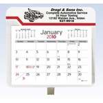 Imprinted Desk Calendars - Large Visor Calendar with Clip