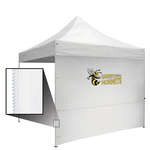 Wholesale Banners, Mats & Signs - 10' Full Wall with Zipper Ends - Full-Color Thermal Imprint - Tent Accessory