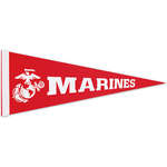 Business Pennants - 1" Sewn Strip Colored Pennant - 12" x 30"