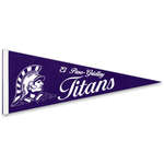 Promotional Pennants - 1" Sewn Strip Colored Pennant - 9" x 24"