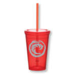 Personalized Plastic Cups & Stadium Cups - 16 oz. Polypropylene Double Wall Economy Tumbler