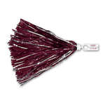 Business Pom Poms - Split Ring Imprinted Pom - 500 Streamers