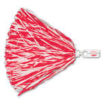 Logo Pom Poms - Split Ring Imprinted Pom - 1000 Streamers