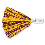 Custom Pom Poms - Rectangle Token Imprinted Pom - 500 Streamers