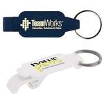 Imprinted Keychains & Key Tags - Rectangular Beverage Wrench