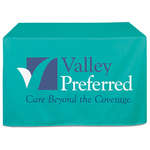 Custom Table Covers - Full Color Fitted Table Cloth for 4' Table