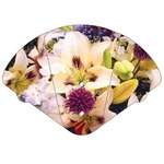 Promotional Paper Hand Fans - Lilly Bouquet Stock Expandable Fan