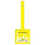 Custom Promotional Products - Square Plastic Write-On Tag