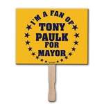 Custom Spirit Hands, Signs & Sticks - Sandwiched Horizontal Rectangle Hand Signs