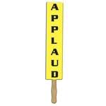 Promotional Spirit Hands, Signs & Sticks - Sandwiched Long Rectangle Hand Sign