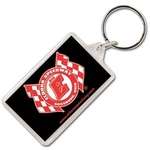Promotional Standard Keychains - Digitally Printed Rectangle Acrylic Keytags