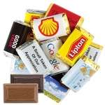 Customized Food & Drink - Wrapped Chocolate Mini Bar - 1/3 oz.