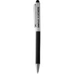 Imprinted Stylus Pens - Carbon Fiber Ballpoint Stylus Pen
