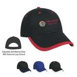 Promotional Caps - Price Buster Cap with Visor Trim - Embroidered