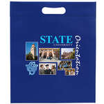 Wholesale Tote Bags - Color Vista Full Color Non-Woven Die Cut Handle Bag - 13" x 15"