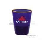 Custom Shot Glasses - 1.5 oz. Blue Shot Glass/ Votive
