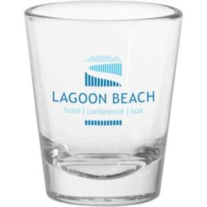 Custom Promotional 1.5 oz. Tapered Shot Glass