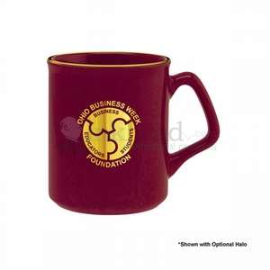 Custom Promotional 10 oz. Maroon Titan Mug